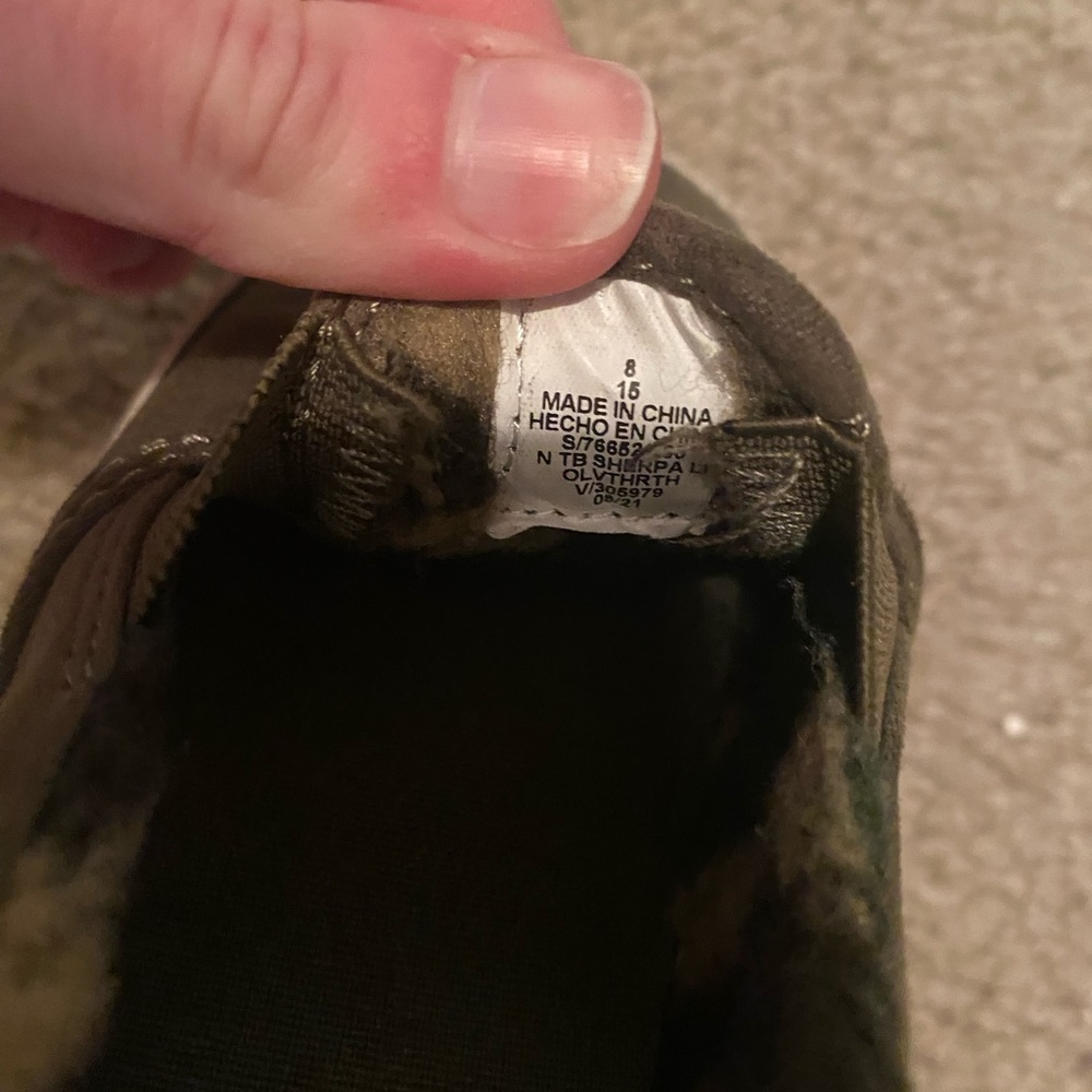 Old Navy Kids Dark Brown Slip-On Sneakers - Picture 2 of 3